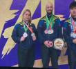 La delegación colombiana con sus medallas. FOTO IMAGEN TOMADA DE X