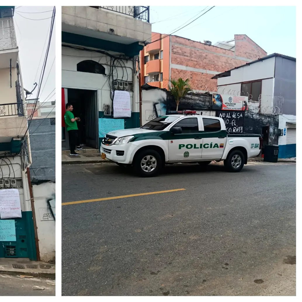 El desalojo se produjo en la mañana, desde muy temprano, y tuvo participación de la Policía y agentes del UNDMO. FOTO: CORTESÍA