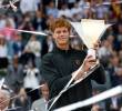 En Madrid, Sinner se anotó su 28ª victoria consecutiva en Masters 1000, en un partido que tuvo controlado desde el inicio ante Alexander Zverev. FOTO AFP