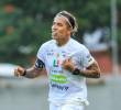 Dayro Moreno quien marcó los dos goles de Once Caldas en su visita a Independiente del Valle, será titular este miércoles en Palogrande. FOTO CAMILO SUÁREZ