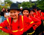 La feria transcurrió a ritmo de tambores, bailes tradicionales y sabores autóctonos de cada territorio antioqueño. Foto: Camilo Suárez Echeverry