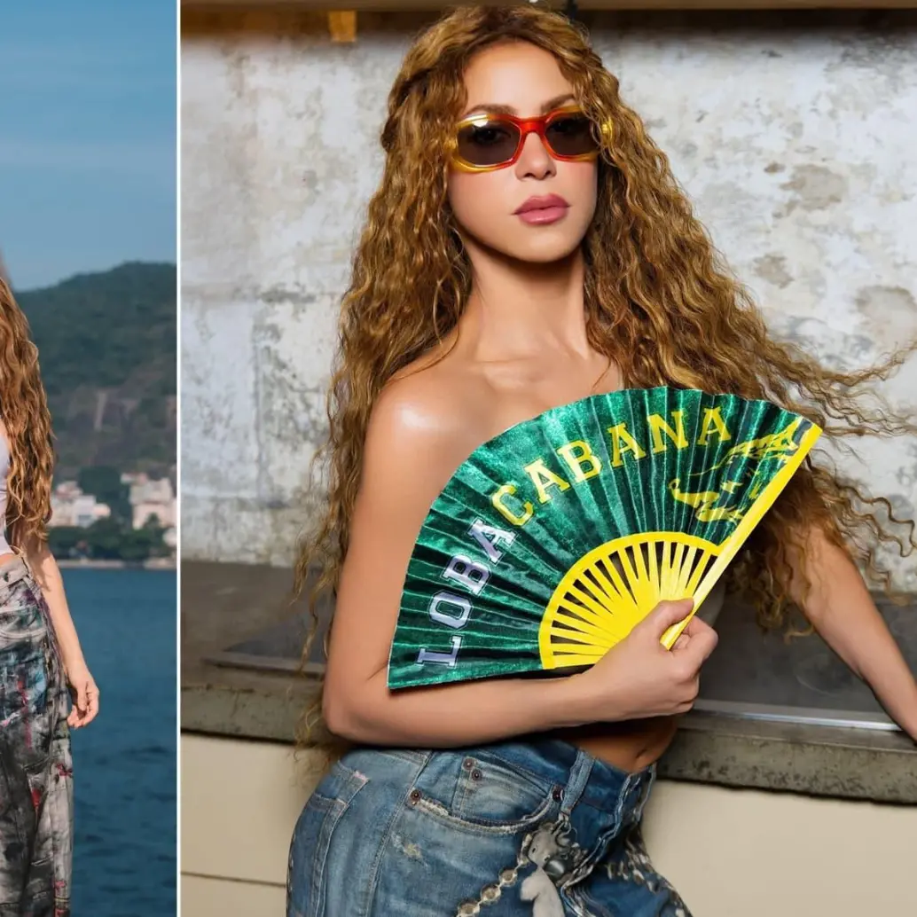 Shakira en Brasil previo a su concierto gratuito en Río de Janeiro. Fotos: Instagram @Shakira