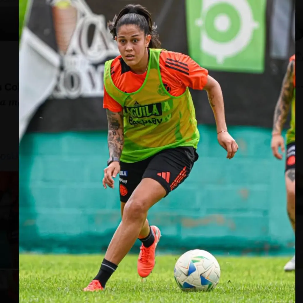 La volante Marcela Restrepo es una de las cartas de experiencia que tiene Colombia para afrontar la Copa América femenina en Ecuador. FOTO CORTESÍA FCF