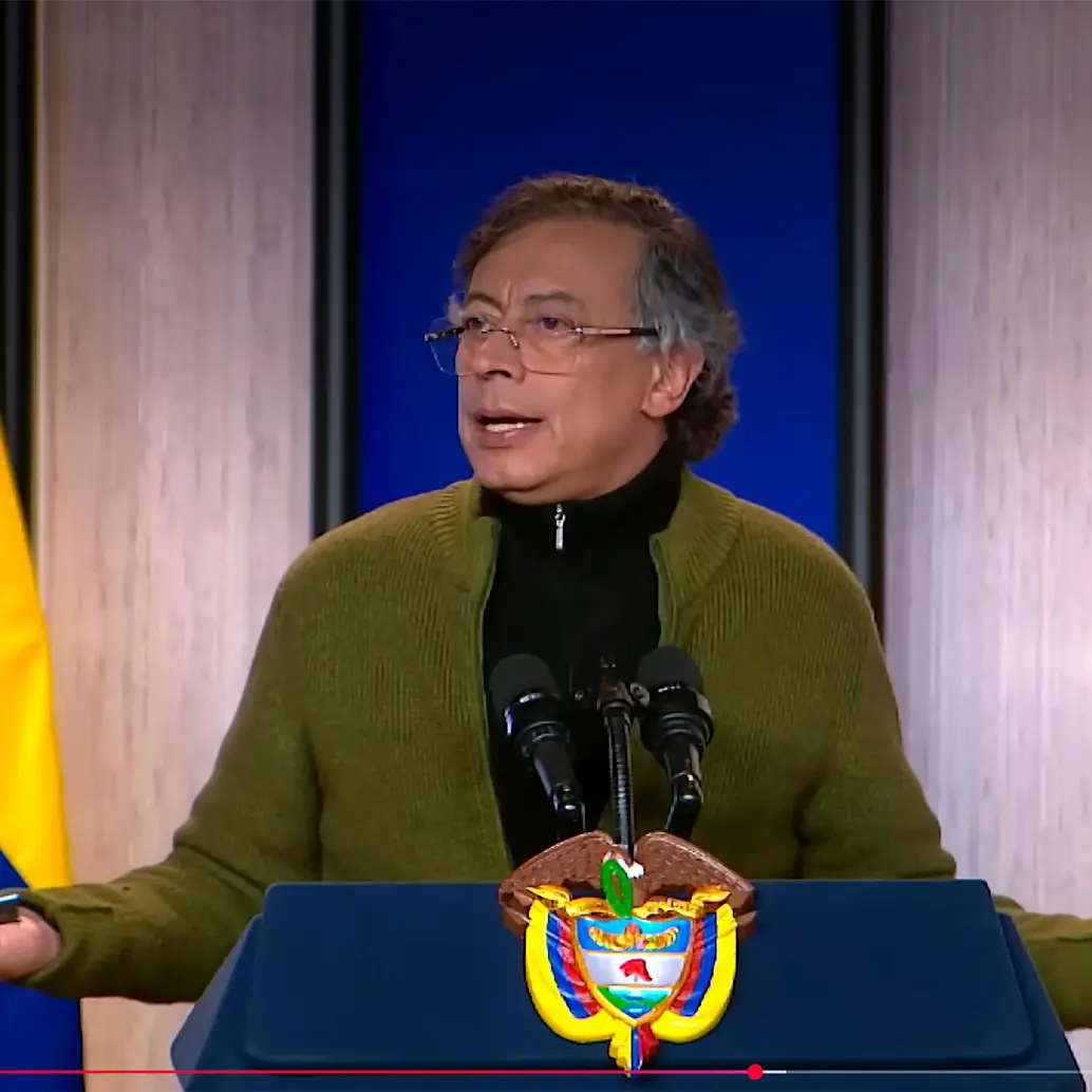 El presidente Gustavo Petro anunció una serie de medidas que aplicará para mitigar el supuesto impacto generado por las tasas del Banrep. <span class="mln_uppercase_mln">FOTO</span> <b><span class="mln_uppercase_mln">Presidencia</span></b>