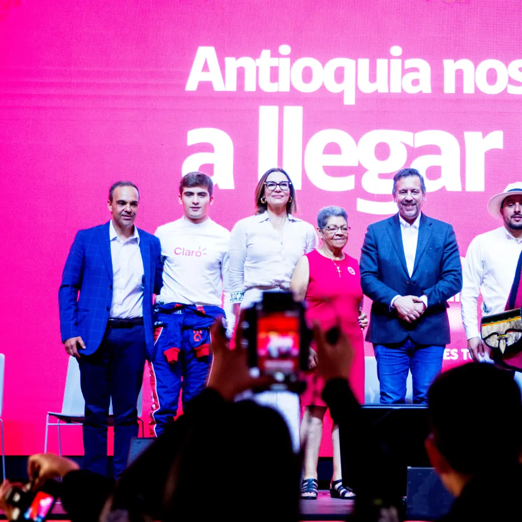 Claro lanzó su campaña “Antioquia nos enseña a llegar lejos”, con historias que inspiran. Foto: EL COLOMBIANO. 