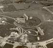 Así era el campus de la UPB en 1952, cuando el barrio Laureles era apenas una idea de los urbanistas. Foto: Archivo