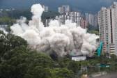 La nube de polvo tendrá que ser contrarrestada por los vecinos de la zona con tapabocas. FOTO CAMILO SUÁREZ. 