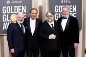 Guillermo del Toro y el equipo de trabajo en Pinocho. FOTO EFE