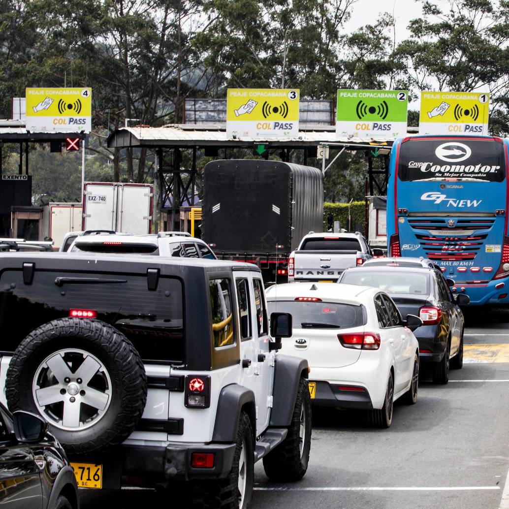 Imagen de referencia de uno de los peajes del departament de Antioquia. Foto: Jaime Pérez Munévar