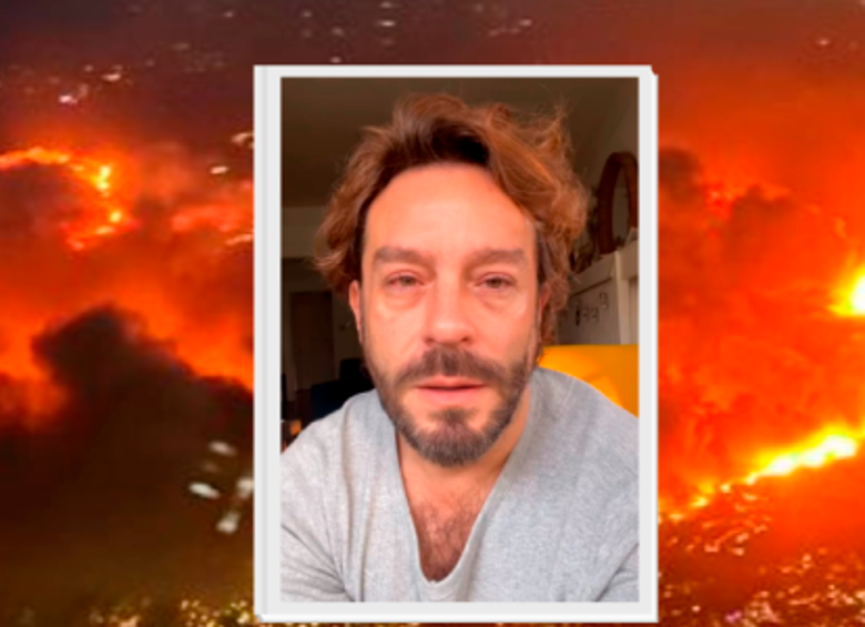 “Me estoy volviendo loco”: Juan Pablo Espinosa vive drama por incendios de Los Ángeles