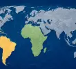 La decisión de Naciones Unidas, en consecuencia, no cambia las dimensiones reales de África ni las de ningún otro continente. Lo que cambia es el debate sobre cómo representar esas dimensiones en una superficie plana. FOTO: Ilustración LR.