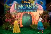 La actriz y cantante Carolina Gaitán fue otra de las invitadas al estreno mundial de Walt Disney Animation Studios de la cinta animada Encanto. Ella hará la voz de Pepa. FOTO Alberto E. Rodriguez/Getty Images for Disney