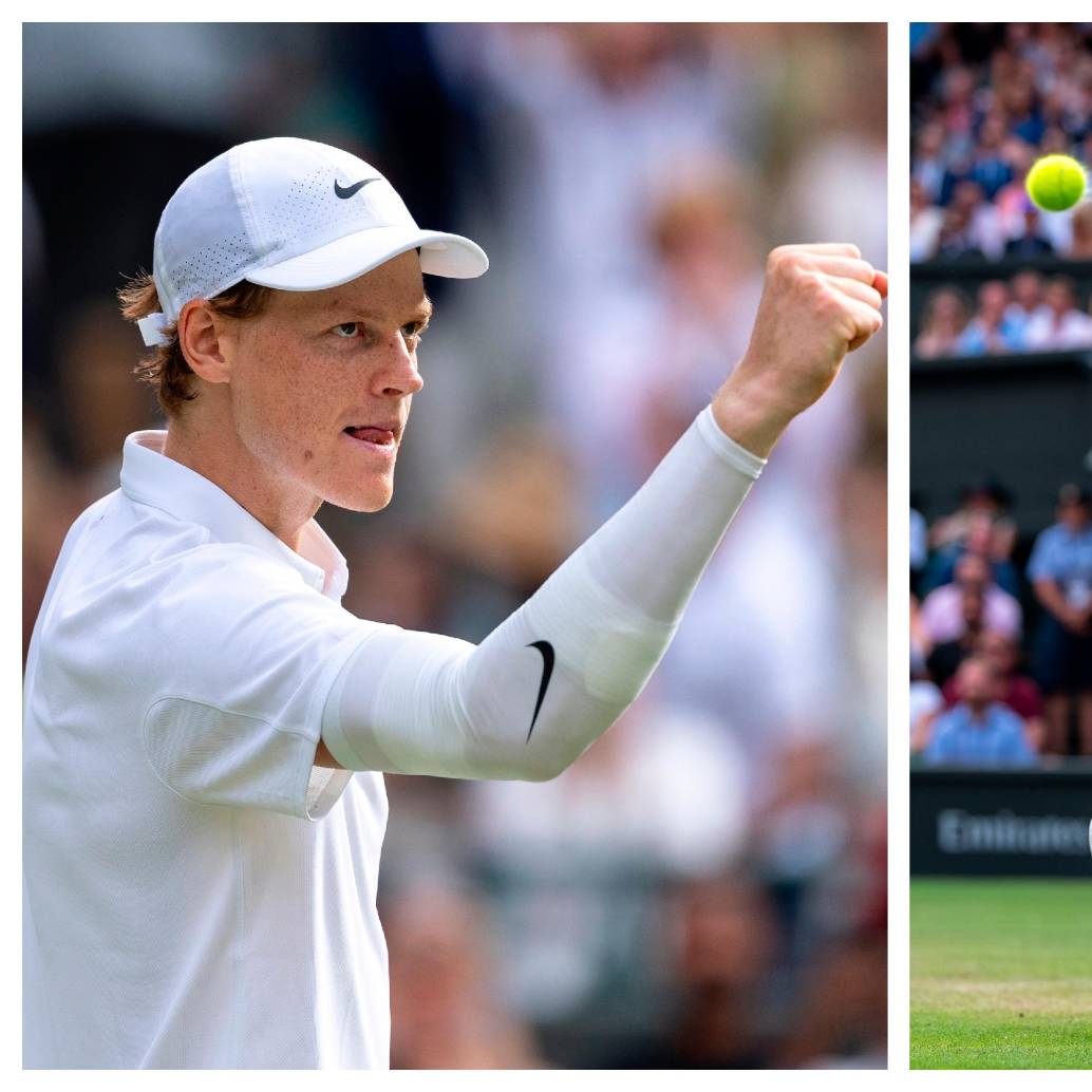 Jannik Sinner y Novak Djokovic, uno de los atractivos duelos de semifinales en Wimbledon. FOTO X-WIMBLEDON