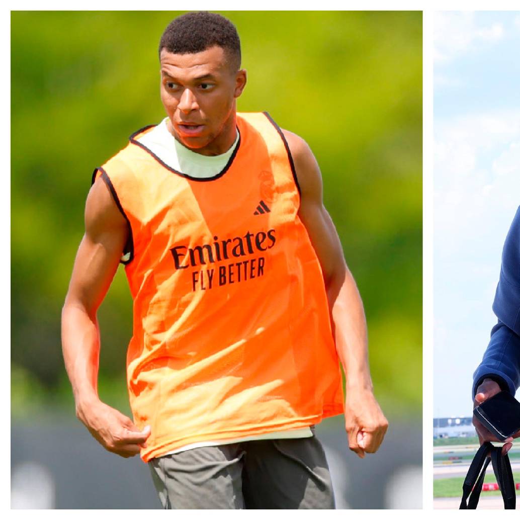 Kylian Mbappé y Ousmane Dembélé, estrellas de sus equipos pero quienes son duda para ser inicialistas este miércoles en la semifinal del Mundial de Clubes. FOTOS X-REAL MADRID Y PSG