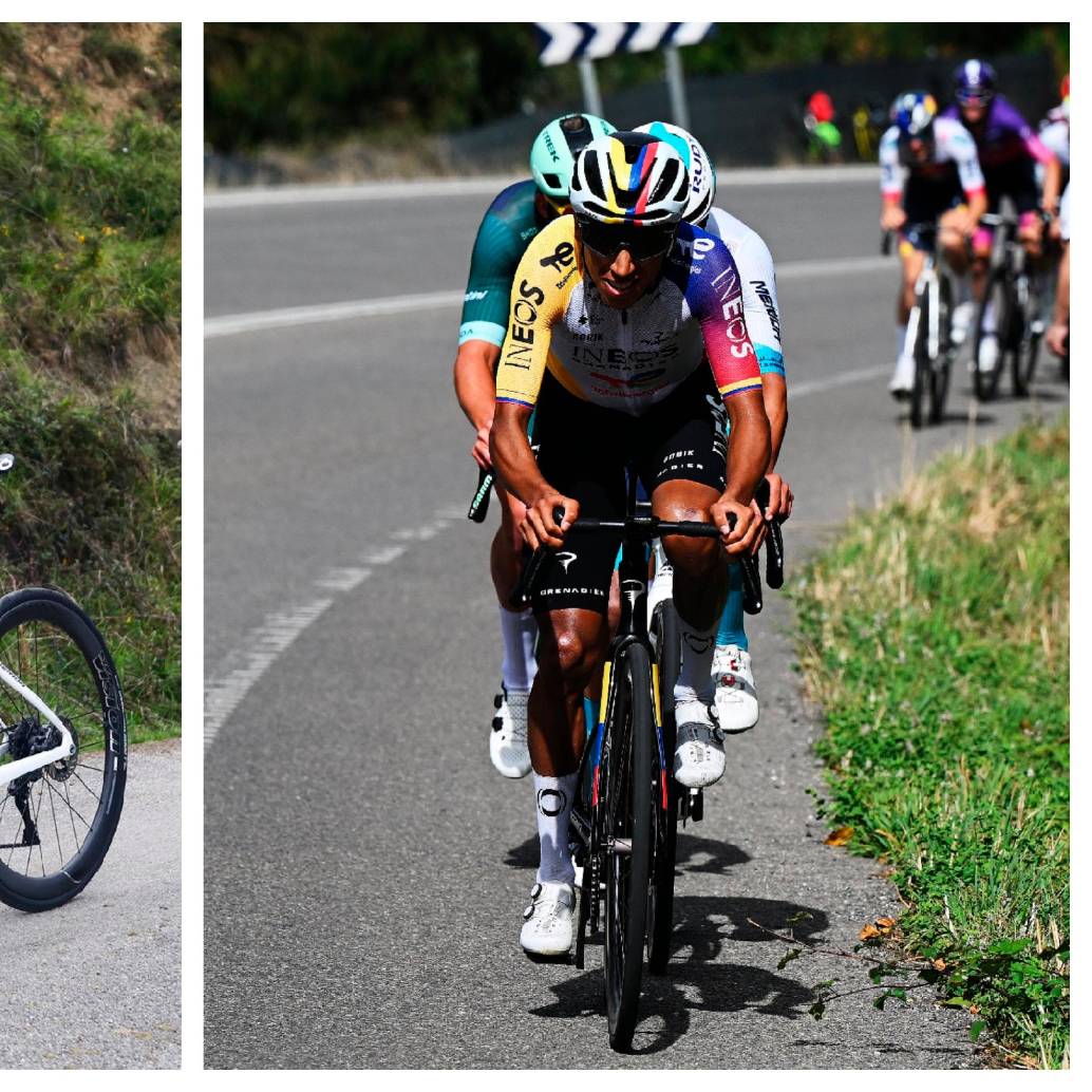 Buitrago y Egan, colombinos protagonistas en la edición 80 de la Vuelta a España. FOTOS X-BAHRAIN E INEOS