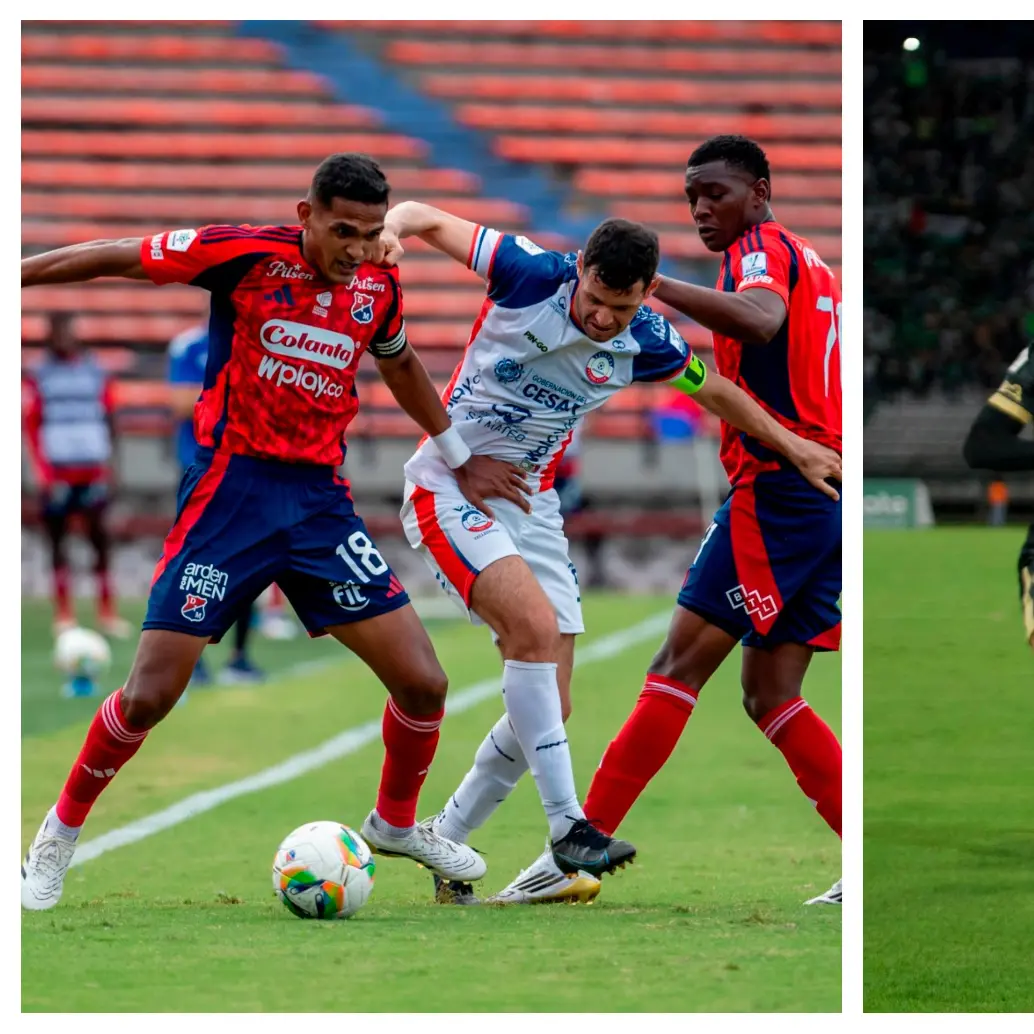 Atlético Nacional buscará seguir sumando puntos en el Atanasio ante La Equidad por la segunda fecha. Fotos: Colprensa y Juan Sánchez.