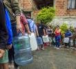 Imagen de referencia de un corte de agua en el Aburrá. Foto: Andrés Camilo Suárez Echeverry.