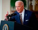 Joe Biden anunció que Estados Unidos se sumara a la prohibición de la creación de armas químicas. Foto: Colprensa. 