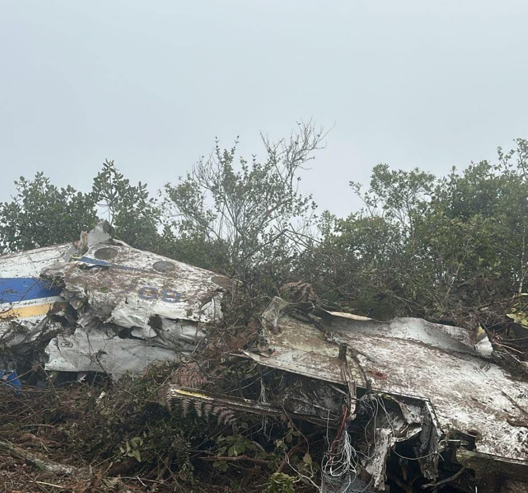 Avión accidentado en Norte de Santander. Foto: cortesía