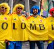 Los aficionados colombianos ya están ingresando al estadio Azteca de Ciudad de México. Foto: Juan Antonio Sánchez
