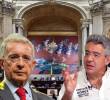 El expresidente Álvaro Uribe Vélez y Enrique Gómez, senador de Salvación Nacional. Fotos: Redes