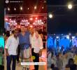 En la foto en la fiesta, de izquierda a derecha: Daniel Ceballos, diputado de La Guajira; Luis Carlos Arismendi y Juan Carlos Burbano, ex concejal de Manaure, en ese mismo departamento. Fotos: especial para El Colombiano