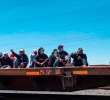 El paro ferroviario en México busca evitar más muertes a migrantes. FOTO: AFP