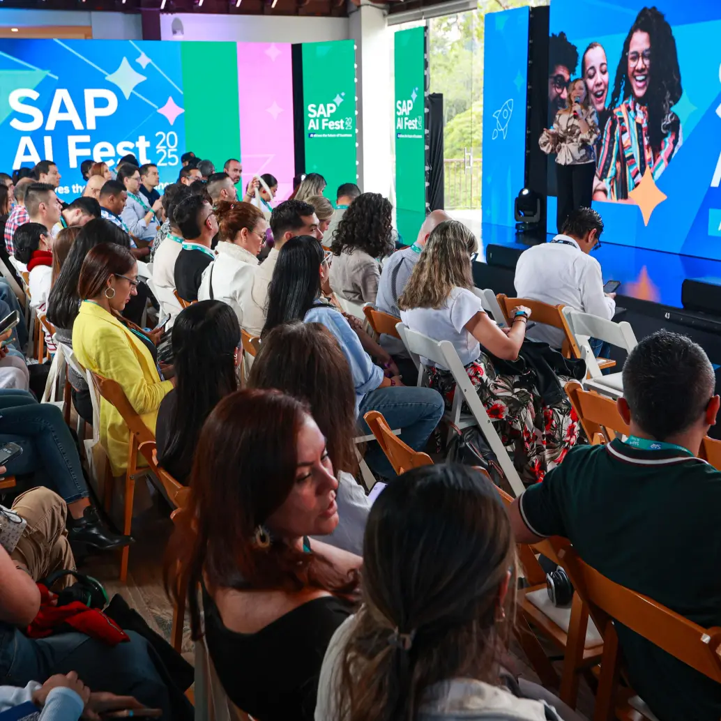 <span class="mln_uppercase_mln">Evento</span><span class="mln_uppercase_mln"> SAP AI Fest 2025 desarrollado en el Museo del Castillo, Medellín. Foto: </span><span class="mln_uppercase_mln">Cortesía</span>