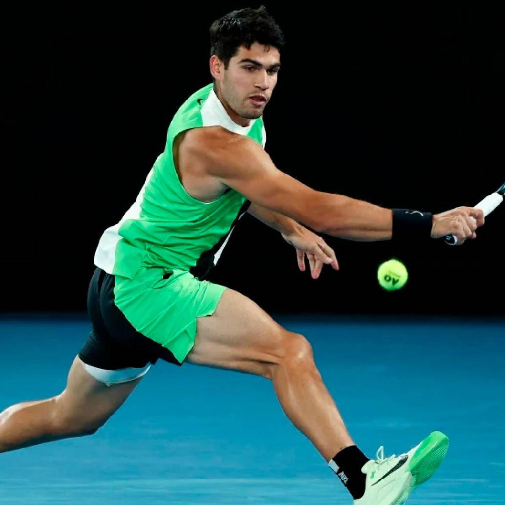 Carlos Alcaraz ya suma 7 títulos de Grand Slam. FOTO AFP