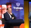 Germán Ávila, ministro de Hacienda; y Antonio Sanguino, ministro del Trabajo. FOTO: Presidencia.