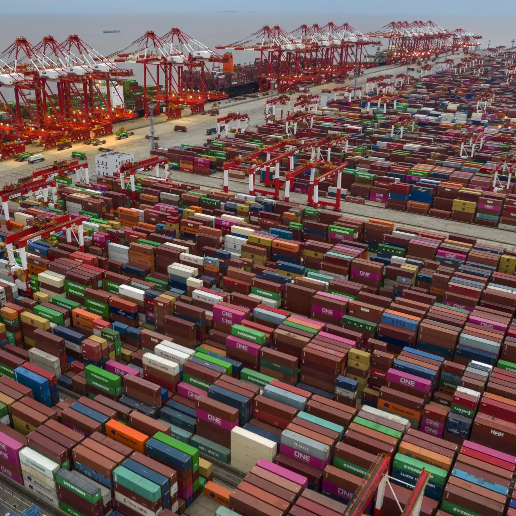 El transporte de contenedores es el sector de más crecimiento en los primeros meses del año. Foto: Getty 