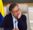 Gustavo Petro, presidente de Colombia, durante uno de sus consejos de ministros. FOTO: (Colprensa)