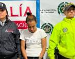 Dexy Zerga Borges, alias “la Negra”, fue detenida en Mariquita, Tolima. FOTO: CORTESÍA.