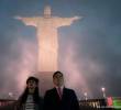 Esta sería, al parecer, la última foto que se tomaron Oliver Tree y Gaspi en Brasil. FOTO: Redes sociales.