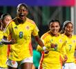 La Selección Colombia Sub 17 venció a Costa de Marfil 3-0 con tantos de Ana Clavijo, London Crawford y Ella Grace Martínez. FOTO CORTESÍA FCF