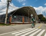 La gigantesca carpa que la Alcaldía montó en el Juan Pablo II no tiene licencia
