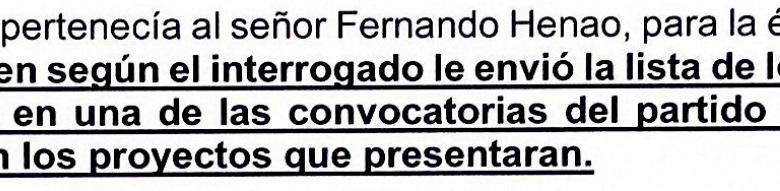 Apartes sobre Luis Carlos Barreto y Fernando Henao.