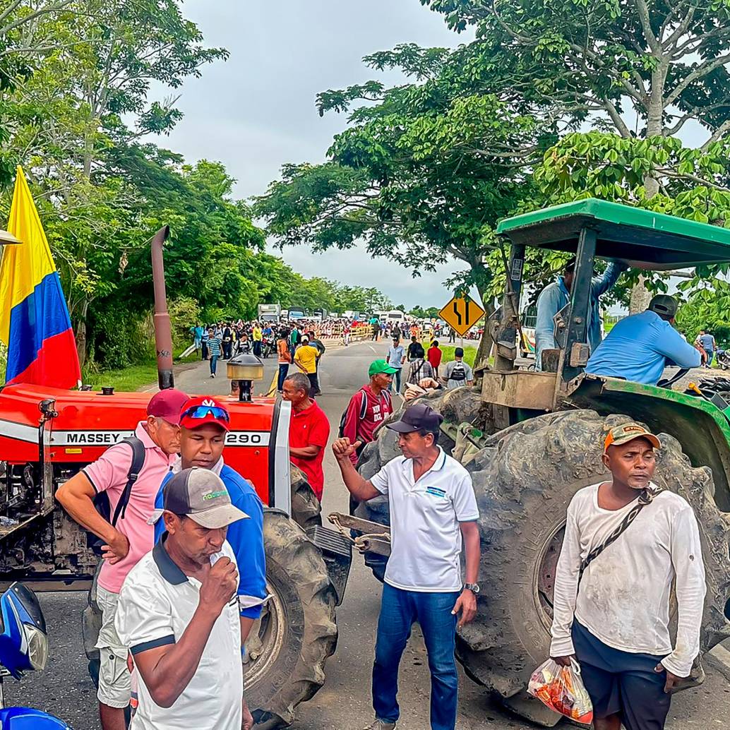 El Comité Nacional de Paro responsabilizó al Gobierno Nacional, a la ministra de Agricultura y al Estado colombiano por las consecuencias que esta crisis. Foto: Cortesía