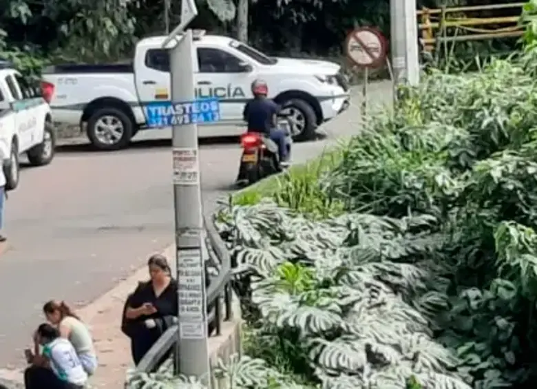 Hallaron cuerpo envuelto en bolsas en zona verde de Sabaneta