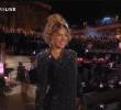 Karol G durante su presentación en el Vaticano, donde cantó junto a Andrea Bocelli en el evento Grace for the world. FOTO streaming Disney+