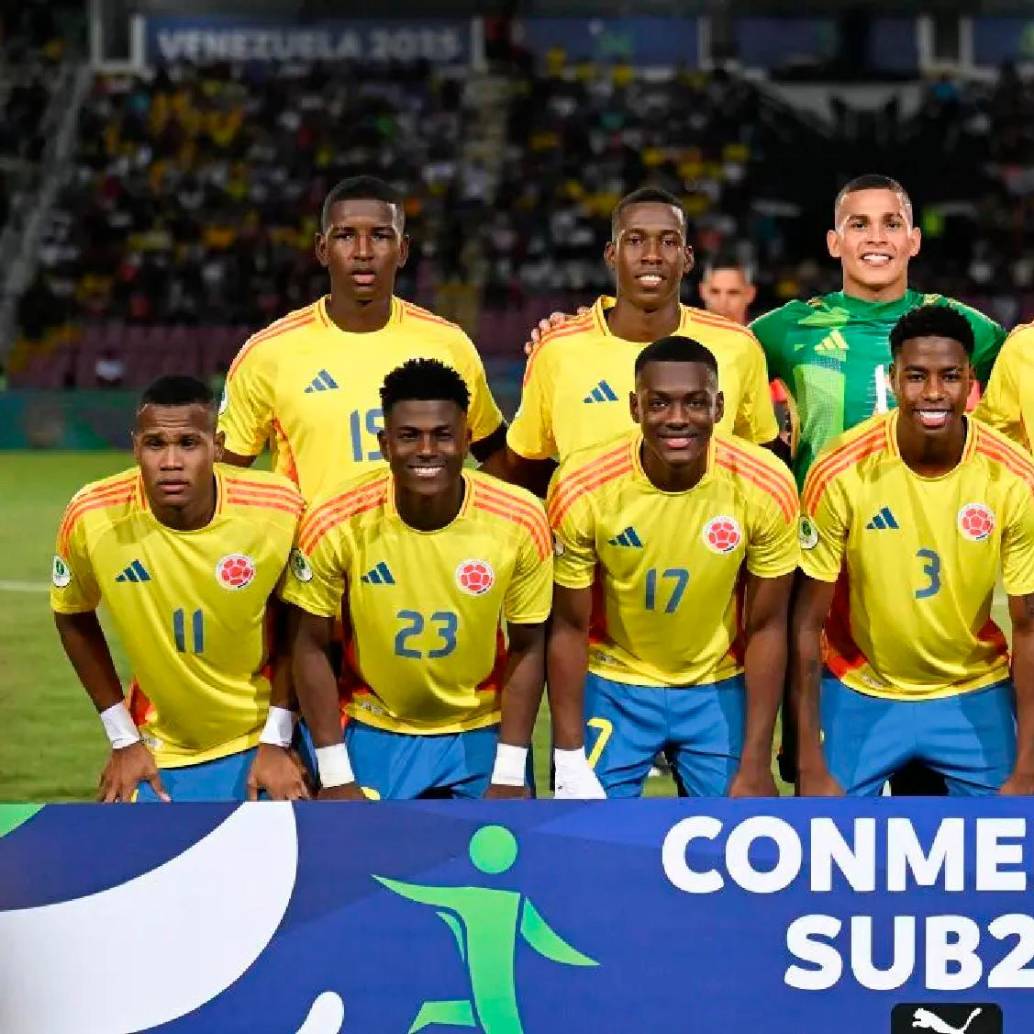 Colombia viene de ser tercera en el Sudamericano Sub-20 realizado en Venezuela, en febrero. FOTO AFP