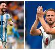 Lionel Messi suma ocho goles en el Mundial-2026 y Harry Kane, seis. FOTOS: AFP