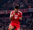 Luis Díaz y el festejo del 1-0 del Bayern sobre Leipzig. FOTO @FCBayernES