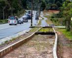 Según informó la Contraloría, de los 23,6 kilómetros que componen el proyecto, solamente se han ejecutado 6,5 kilómetros y otros 2,25 kilómetros quedaron a medio hacer. FOTO: JAIME PÉREZ
