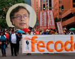 Fecode tiene al menos dos fichas dentro del equipo de empalme de Petro. FOTO: COLPRENSA