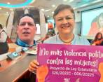 La representante a la Cámara por Antioquia, Luz María Múnera, denunció al militante del Polo Democrático Manuel García por violencia política. FOTOS: Tomadas de Twitter