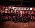 Este es el equipo que correrá en Colombia y Europa con los colores del GW Shimano Sidermec, con la ilusión de ganar reconocimiento para el ciclismo nacional. FOTO cortesía Éder Garcés - ADN Cycling porfid