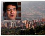 El comisionado Danilo Rueda estuvo en Medellín y se reunió con el alcalde. FOTOS: CAMILO SUÁREZ