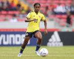Linda Caicedo ha tenido un año bastante exigente. Actuó con los seleccionados nacionales en tres categorías. FOTO Getty