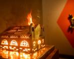 En al exposición está la iglesia de Bojayá en llamas. FOTO Carlos Velásquez. 